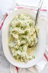 Side: Cauliflower Mash with Chives